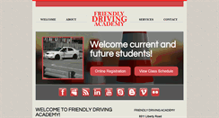 Desktop Screenshot of friendlydrivingacademy.net